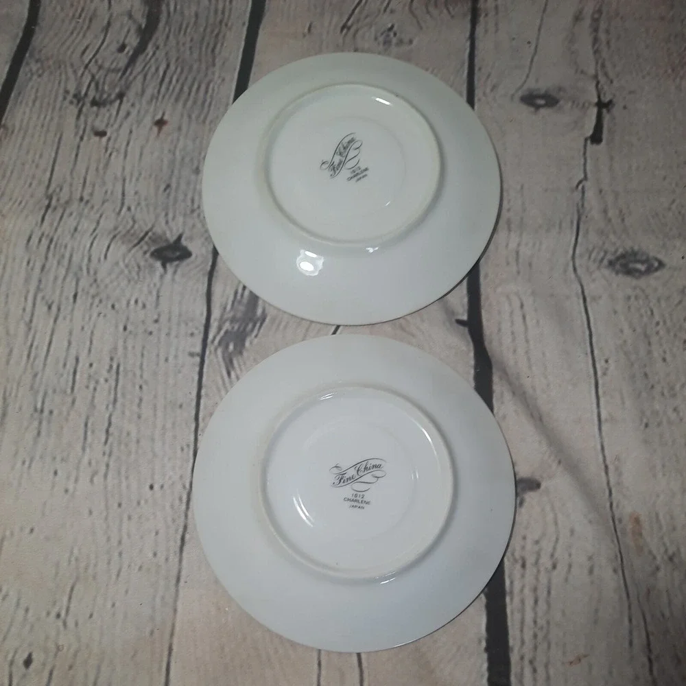 Fine China Japan Charlene 1012 Saucers Set of 2 – 6